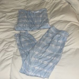 Matching BLUE SET from Target (Small top, Large pants)